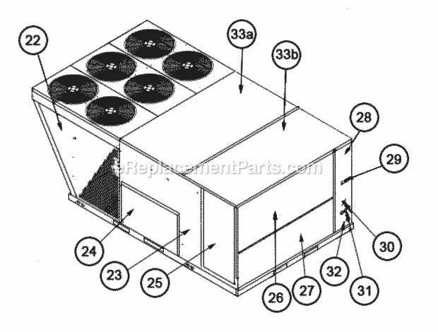 Ruud RKNL-B073CM15EADG Package Gas-Electric - Commercial Page M Diagram