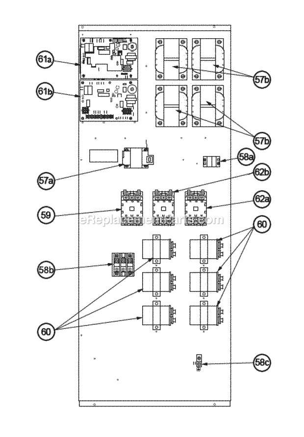 Ruud RKNL-C210DM25E Package Gas-Electric - Commercial Control Box 180-300 Diagram