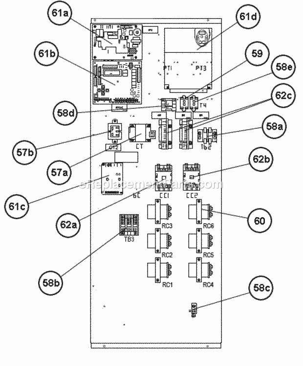 Ruud RKNL-G090CR15EDPA Package Gas-Electric - Commercial Page AL Diagram