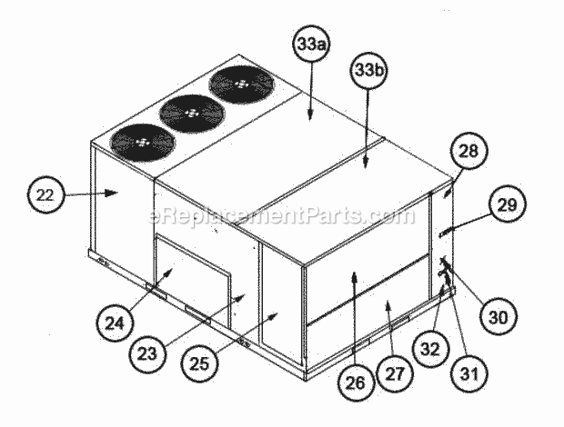 Ruud RKRL-C090CL15EAHH Package Gas-Electric - Commercial Page M Diagram