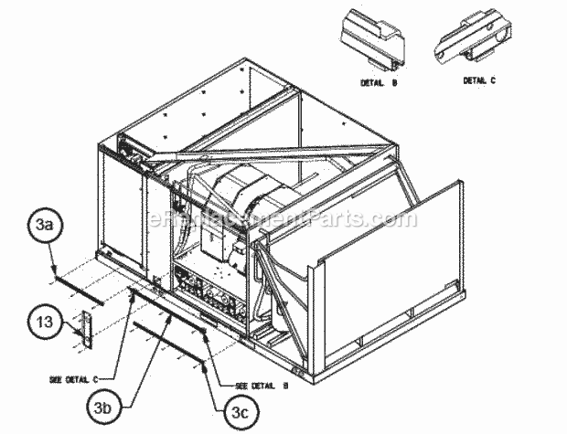 Ruud RLKL-B090DL000 Package Air Conditioners - Commercial Page X Diagram