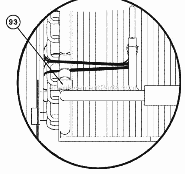 Ruud RLNL-A036CK000ACF Package Air Conditioners - Commercial Freeze Stat Control Diagram