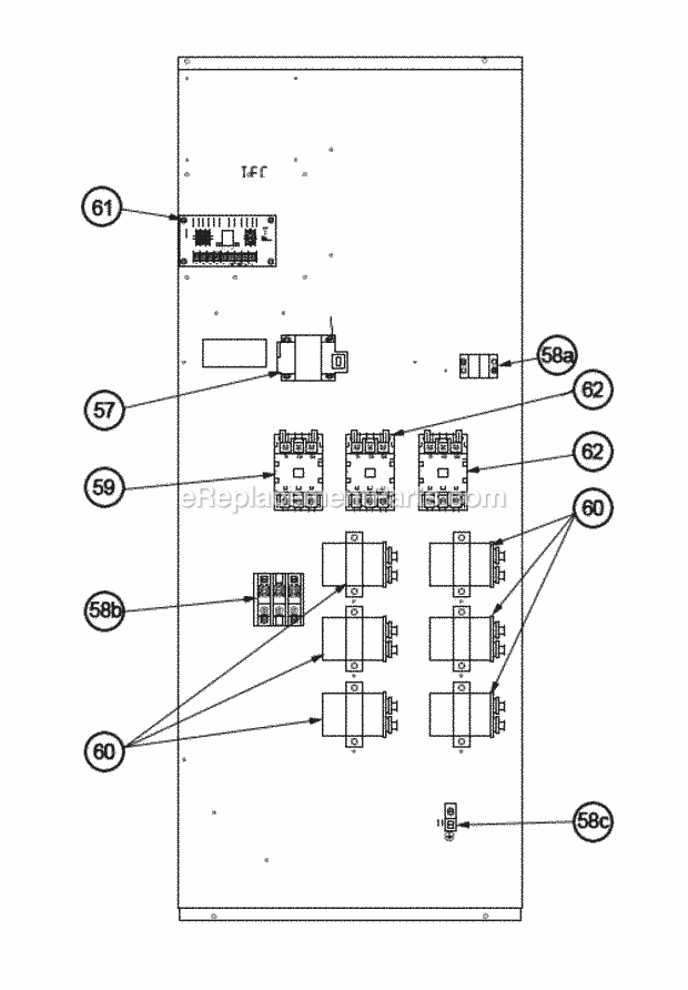 Ruud RLNL-B072YM000 Package Air Conditioners - Commercial Page U Diagram