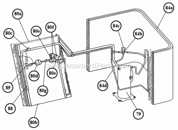 Ruud RLNL-G036CL000AAH Package Air Conditioners - Commercial Reheat Circuit Assembly 036-060 Diagram