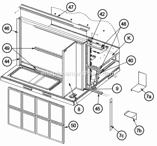 Ruud RLNL-G180DL000 Package Air Conditioners - Commercial Page AH Diagram