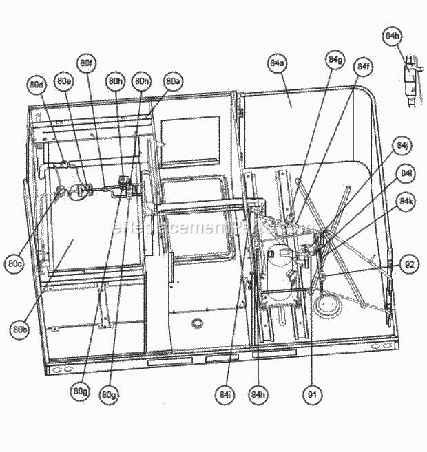 Ruud RLPN-C048DM000 Package Air Conditioners - Commercial Coil Group (With Option 555) Diagram