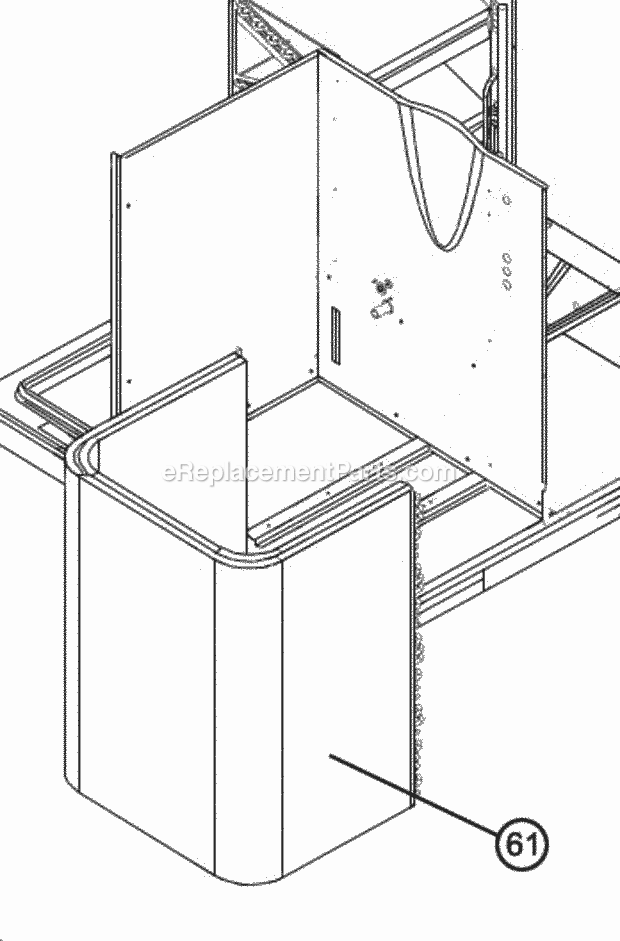 Ruud RRNA-C060CK10E Package Gas-Electric Condenser Coil Diagram