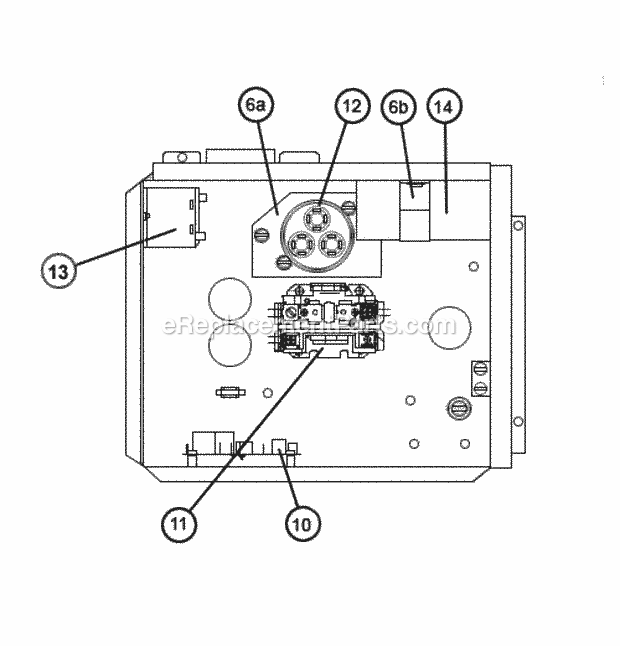 Ruud UPNE-048CAZ Heat Pumps Control Box Assembly (J Voltage) Diagram