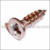 Ryobi Screw M4 X 12mm Pan Hd. part number: 410561004