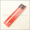 Ryobi Throat Plate W/ Wear Strip part number: 089037011710