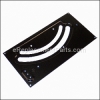 Ryobi Front Cabinet Support Plate part number: 0134010320