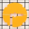 Ryobi Throat Plate Yellow part number: S1603004C