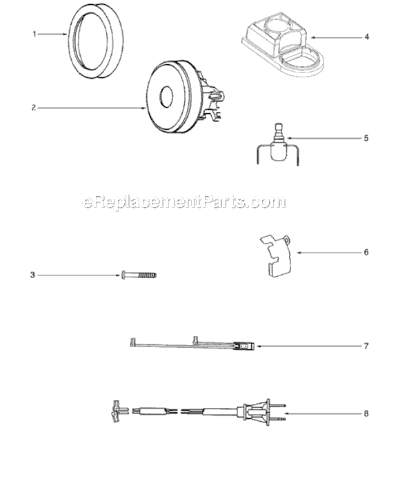 Sanitaire SC3683A-1 Commercial Canister Vacuum Page C Diagram