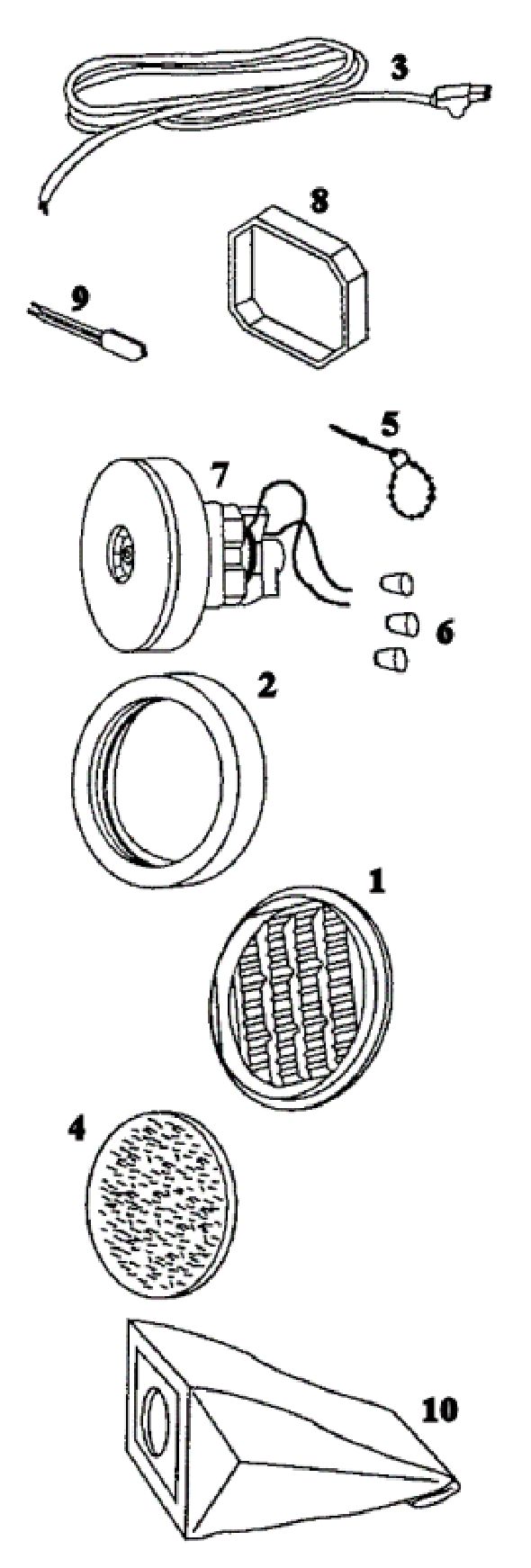 Sanitaire SC3684A Commercial Canister Vacuum Page C Diagram