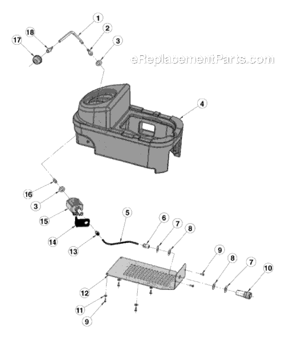 Sanitaire SC6070A Canister Carpet Cleaner Page D Diagram