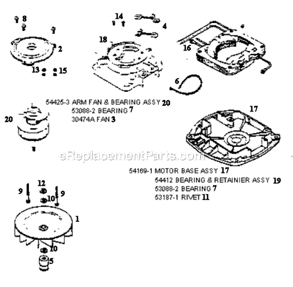 Sanitaire SC888G Commercial Upright Vacuum Page E Diagram