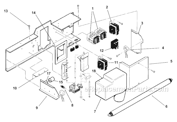 Scotsman RS100 Ice Maker Page B Diagram