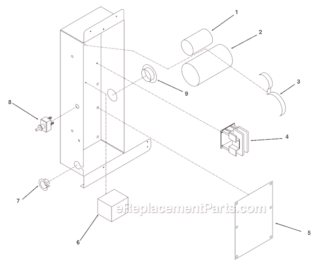 Scotsman TDE550 Ice Maker Control Box Diagram