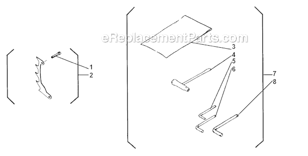 Shindaiwa 451 Gas Chainsaw Tools Diagram