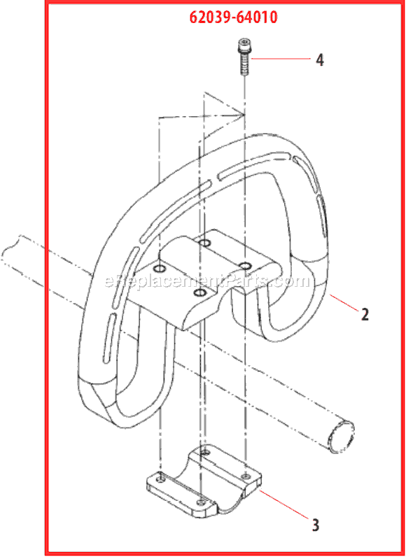 Shindaiwa 80192 Multipurpose Tool Carrier Page I Diagram