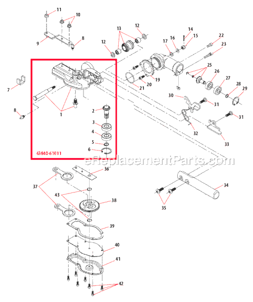 Shindaiwa AH231 Articulated Hedge Trimmer Page H Diagram