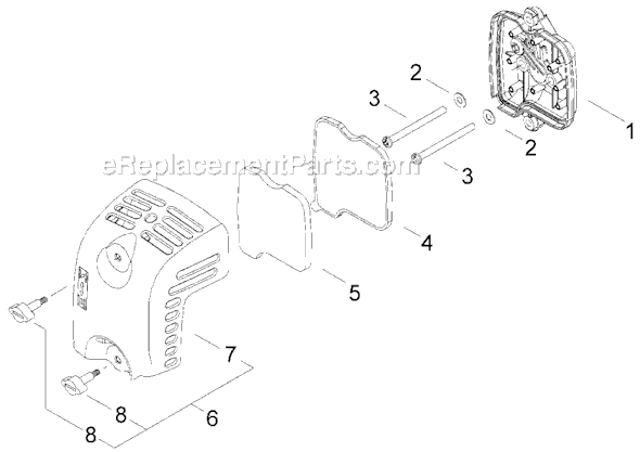 Shindaiwa AHS2510 Articulated Hedge Trimmer Page L Diagram