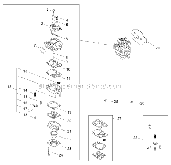 Shindaiwa C2510 Brushcutter Page F Diagram