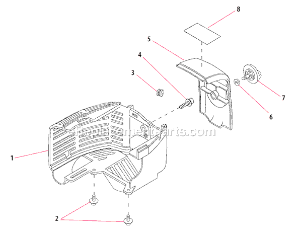 Shindaiwa HT230 Hedge Trimmer Page C Diagram