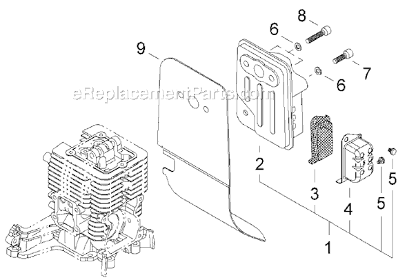 Shindaiwa PB3410 Power Broom Page B Diagram