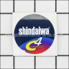 Shindaiwa Label - C4 part number: X504006750