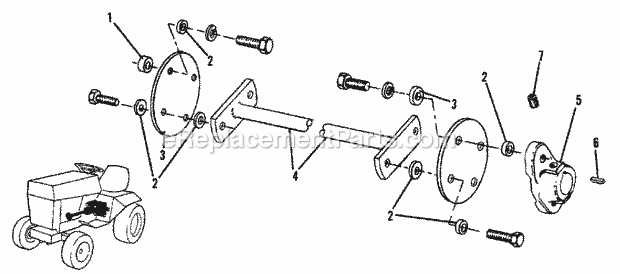 Simplicity 1600155 312H, 12Hp Hydro Drive Group (1505I05) Diagram