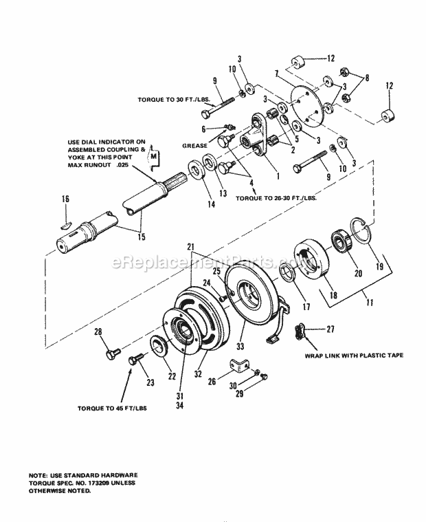 Simplicity 1690283 9020, 19.5Hp, W3 Pt. Hitch& Re Rear Pto Diagram