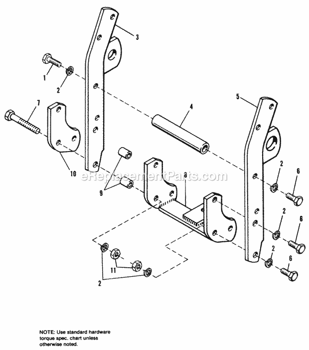 Simplicity 1692145 Sovereign 18Hp, Hydro And 48In Draw Bar Group Diagram