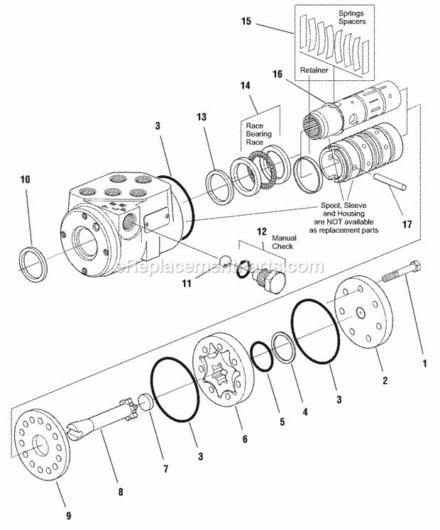 Simplicity 1693740 Legacy, 24.5Hp Diesel And 60In Hydraulic Steering Unit - Service Parts Diagram