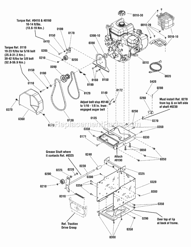 Simplicity 1696234-00 0 - M924E, 9Tp 24In Dual Stage Engine  Frame Group - 9Tp (2990620 2990785) Diagram