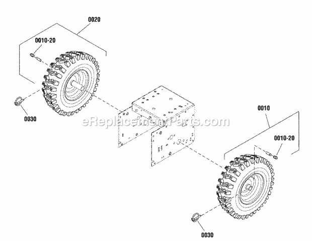 Simplicity 1696240-00 0 - P1728E, 16.5Tp 28In Profess Wheels  Tires Group (2990446 2990465) Diagram