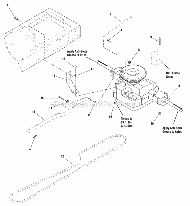 Simplicity 2690840-01 1 - Regent, 22Hp B&S Hydro And Transmission Group -Tuff Torque (987060 987061) Diagram