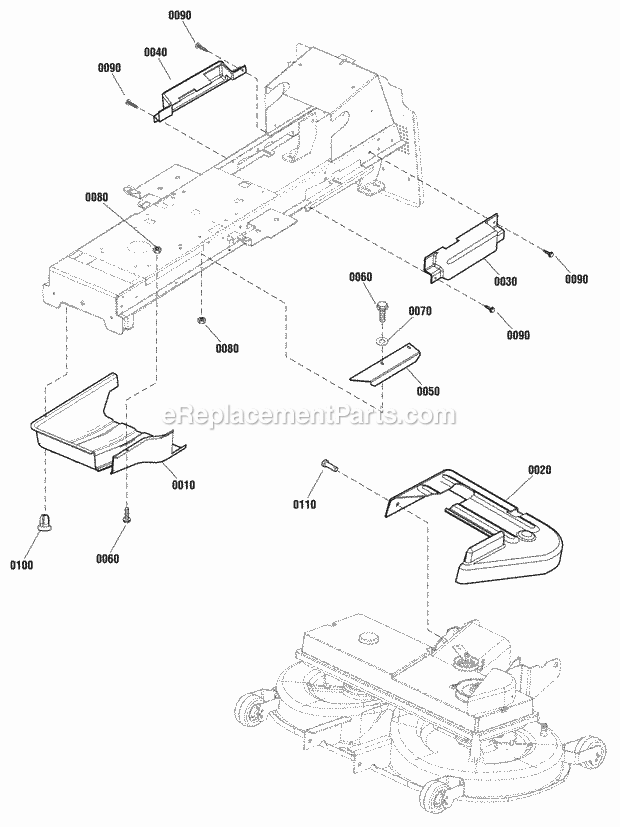 Simplicity 2691076 Regent, 2040Rdf 20Hp B&S Hydro French Guard Group (2988189A) Diagram