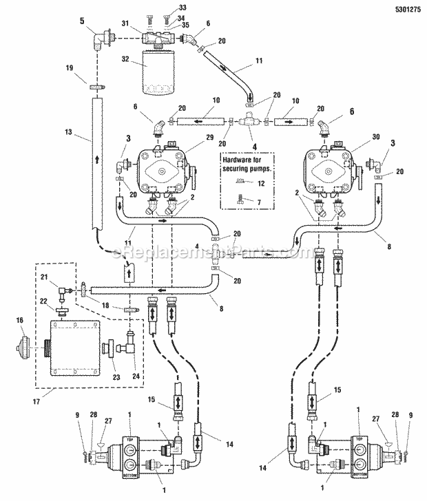 Simplicity 5900821 Citation, 28Hp Briggs & Stratt Hydraulic Group - 61 Models  52 Models SN 2014624506  Above Diagram