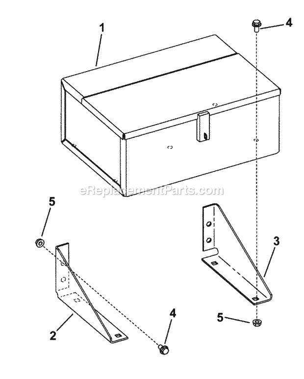 Simplicity 7085632 Uvg1621Bv, Turf Cruiser 16Hp B Toolbox Group (179Tbxg) Diagram