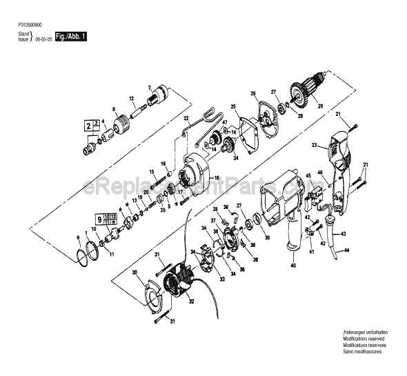 Skil HD6909 TYPE 1 (F012690900) Drywall Driver Page A Diagram