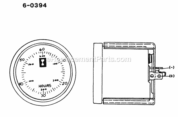 Snapper 1855 (80828) 18 Hp Twin Cyl Hydro Drive Garden Tractor Mf Hour Meter Diagram