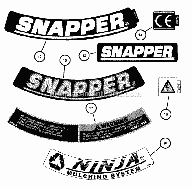 Snapper MRP216517B (84752) 21