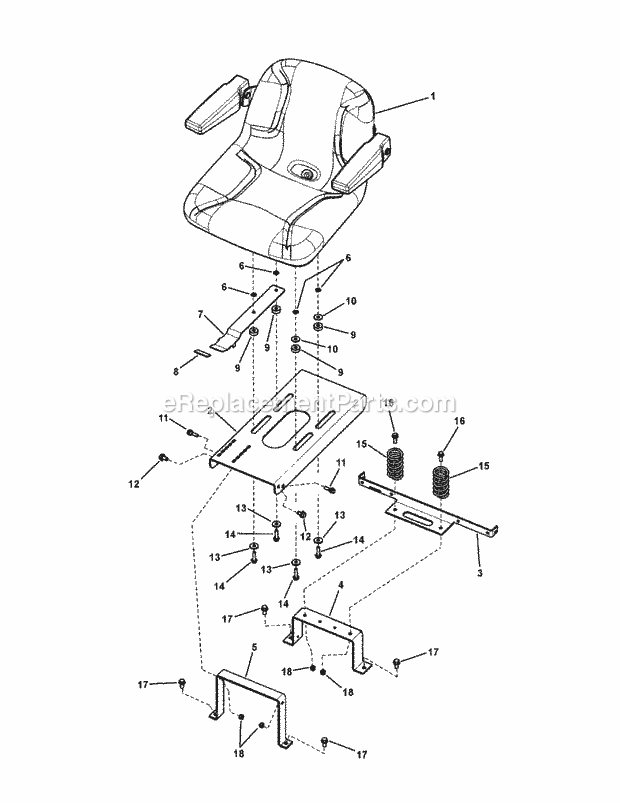 Snapper RZT26520 7800765 52-In. 26 Hp Rzt Twin Stick 285Z Series Fender_Group Diagram