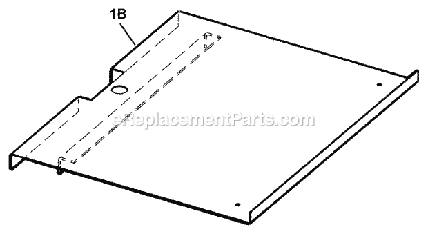 Snapper ZMT2500KH Rider Series 0 Footrest Assembly Diagram