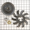 Snapper Fan & Pulley Kit part number: 1752311YP