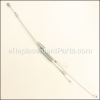 Snapper Assembly, Clutch/brake Cable part number: 7072626YP