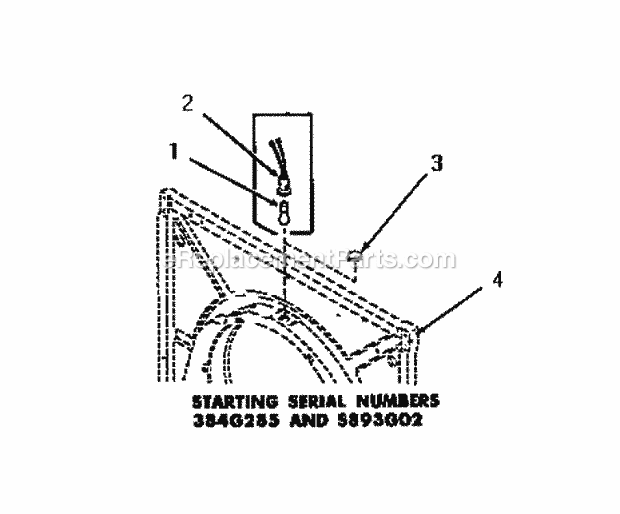 Speed Queen DG1030 Residential Domestic Dryer Page K Diagram