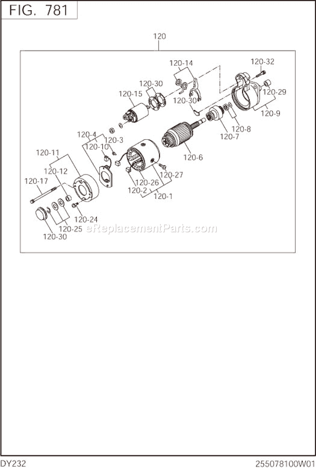 Subaru / Robin DY232DS1010 Engine Page L Diagram