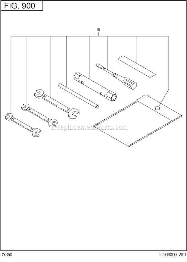 Subaru / Robin DY350DS0060 Engine Accessories,Label Diagram